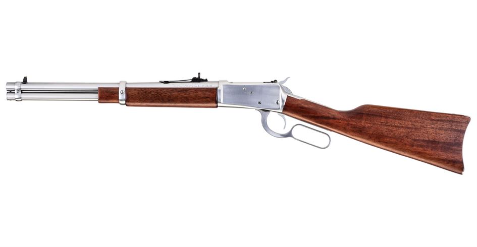 Rossi R92 44 Mag Lever-Action Carbine with Stainless Finish and Brazilian Hardwood Stock