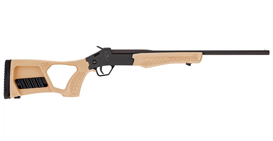 Rossi Tuffy .410 Bore Single-Shot Shotgun with Tan Stock