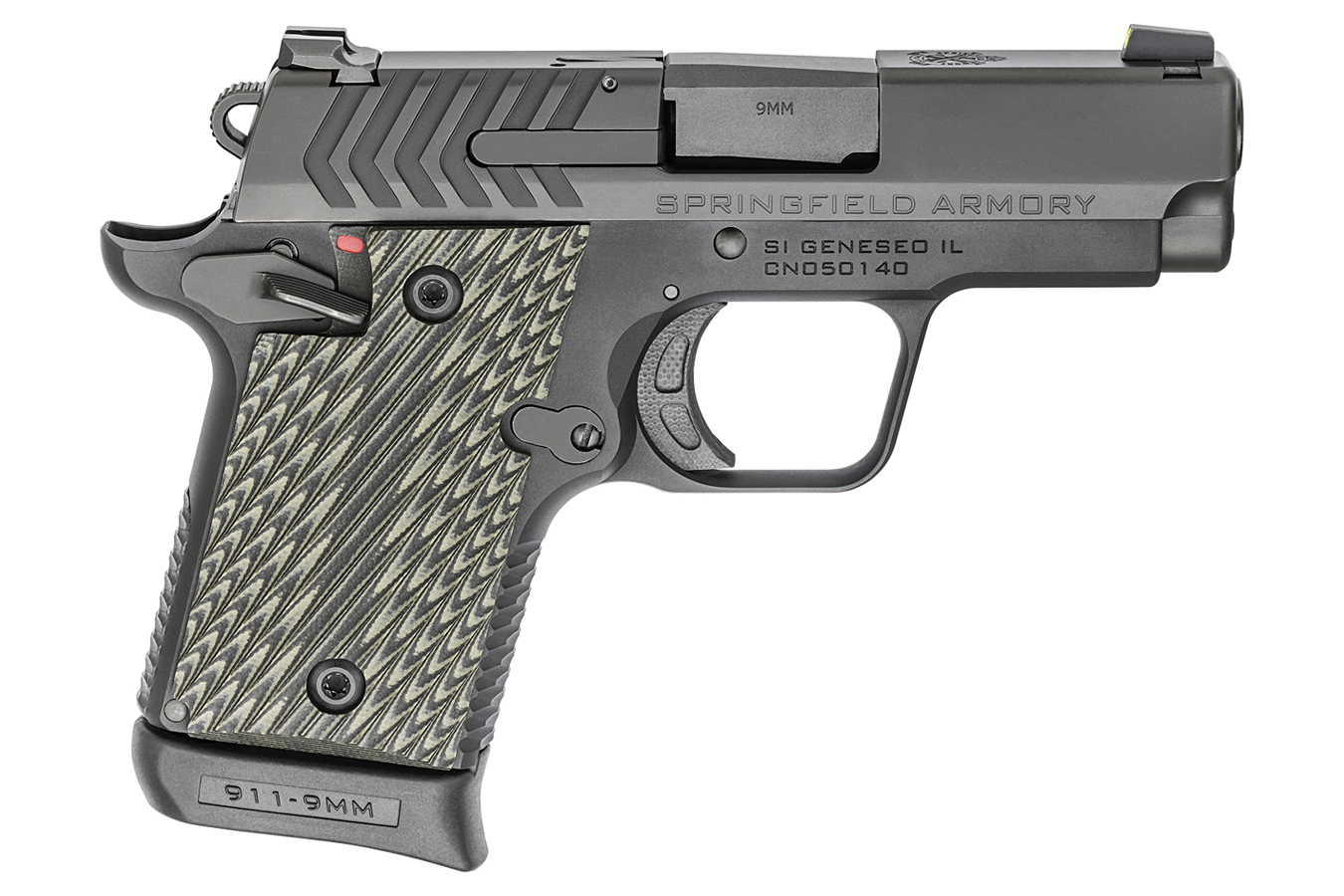 Springfield 911 9mm Black Carry Conceal Pistol