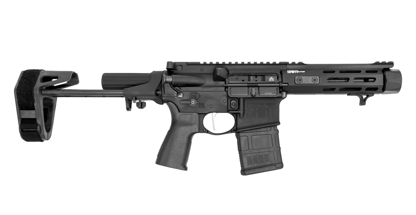Springfield Saint Victor PDW 5.56 NATO AR-15 Pistol with Maxim SCW Brace
