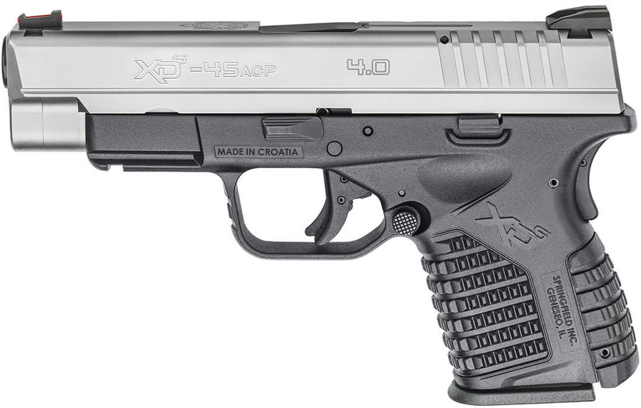 Springfield XDS 4.0 Single Stack 45ACP Black (Manufacturer Sample)